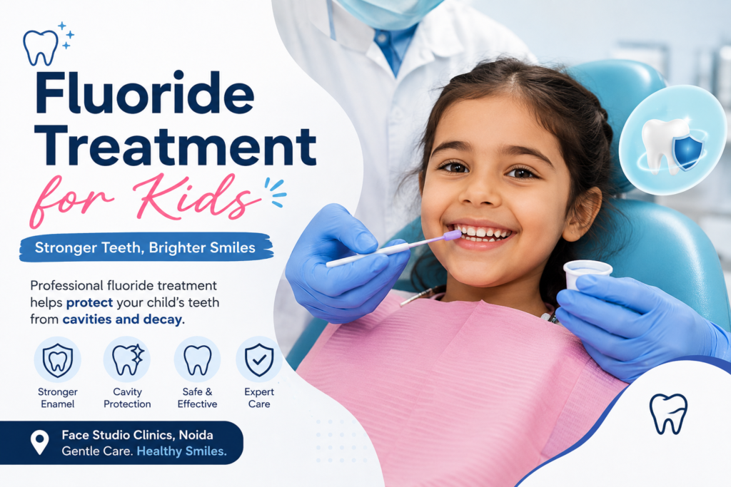 Fluoride Treatment for Kids in Noida: Benefits, Safety & What Parents Should Know